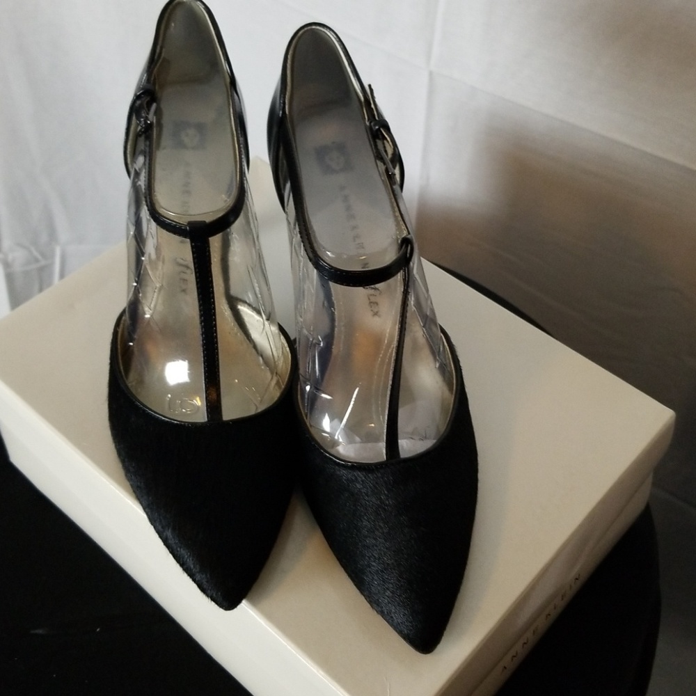 Anne Klein T-Strap Heels